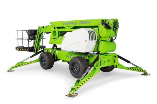 Nifty 64 600x400 - 64ft Self Propelled Personnel Lift - Nifty SD64